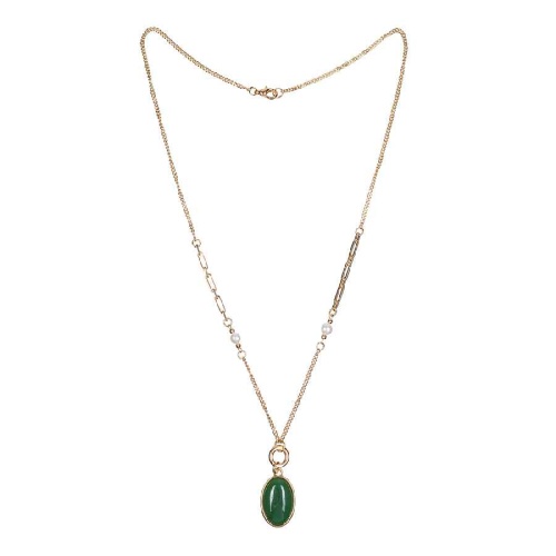 Колье Fiore Luna GREEN AVENTURINE, LN5155 G/G