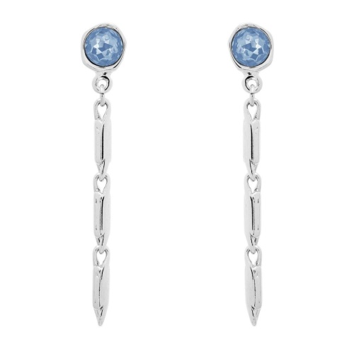 Серьги VIDDA, Fire, с кристаллом Swarovski, VD25.2-02325 голубой фото 2