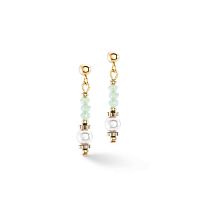 Серьги Coeur de Lion Light Green, 4434/21-0520