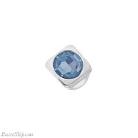 Кольцо VIDDA, Cibeles, с кристаллом Swarovski, VD26.1-01966 голубой, 17,5