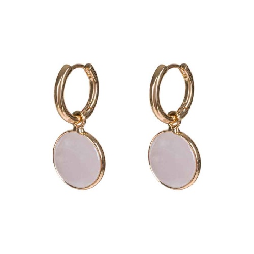 Серьги Fiore Luna ROSE QUARTZ, LE1118 R/G