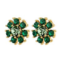Серьги Dyrberg Kern AUDE SG EMERALD GREEN, 450098