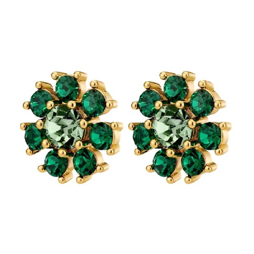 Серьги Dyrberg Kern AUDE SG EMERALD GREEN, 450098