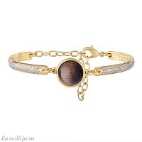 Классический браслет Pearl Tiger Eye C1363.15 BR/G