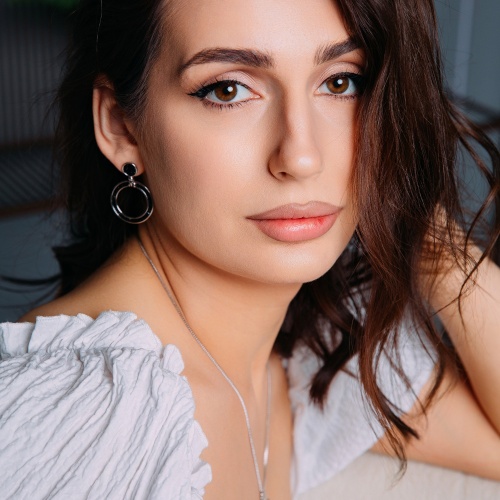 Серьги Fiore Luna SSHA, A2002SW-E108.15 BR/S фото 4