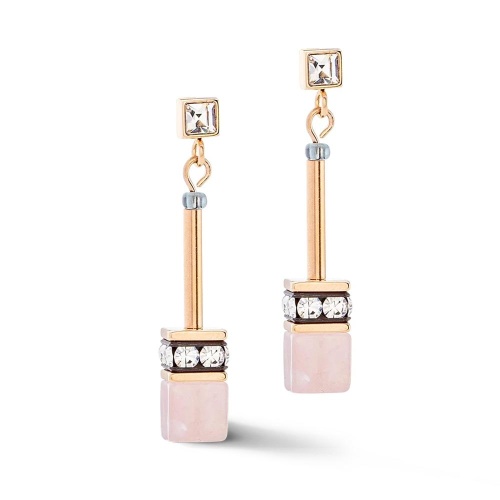 Серьги Coeur de Lion Rose-Grey, 3035/21-1912 фото 5