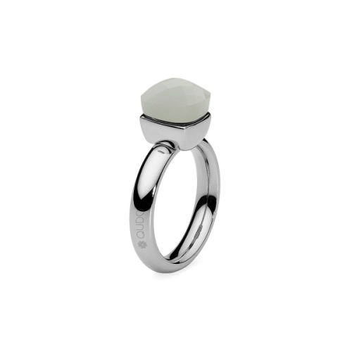 Кольцо Qudo Firenze Light Grey Opal 17.2 мм 610321 BW/S