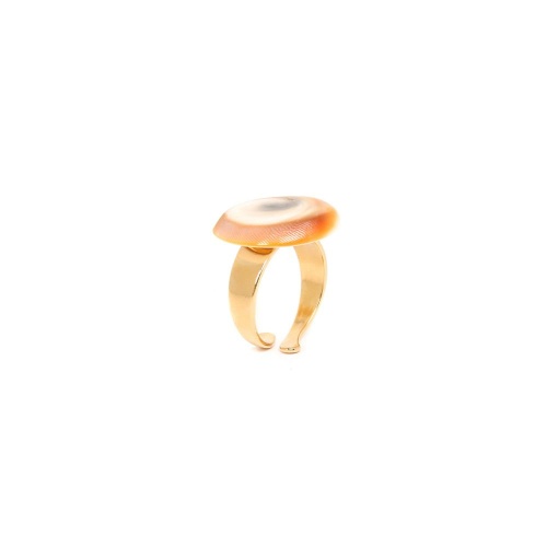 Кольцо Nature Bijoux, Cap Ferret, разъемное, с ракушкой, NB23.1-19-24641 коричневый фото 6
