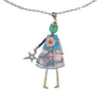 Подвеска Miamelie, кукла Дениз, MiA-2512-CL8143 золотистый