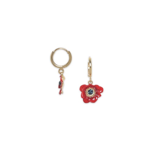 Серьги Franck Herval, Scarlet, с кристаллом Swarovski и цветной смолой, FH26.2-12-70581 красный