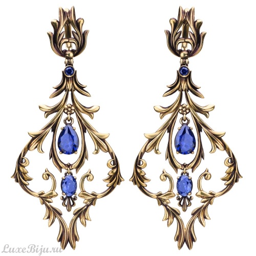 Серьги Fiore di Firenze OR1540 TANZANITE фото 6