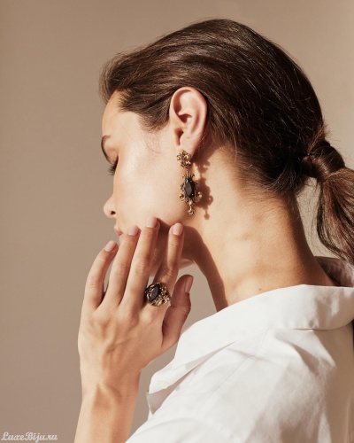 Серьги Fiore di Firenze OR190520 GRANATO фото 13