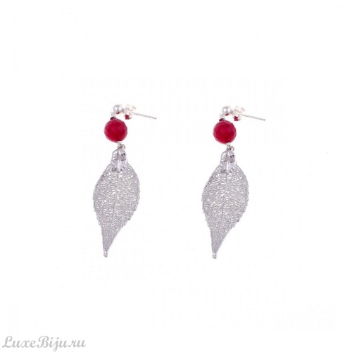 Серьги Ester Bijoux Амарант F714-S BW