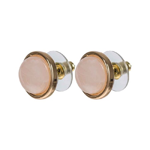 Пусеты Fiore Luna ROSE QUARTZ, LE1108 R/G