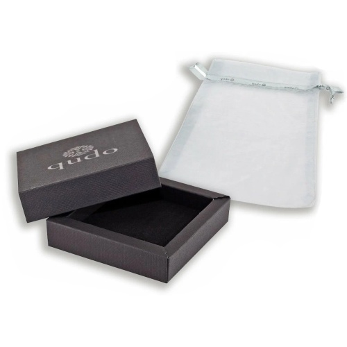 Серьги Qudo Creole TIVOLA small S ivory cream delite, 310698 BW/S фото 7