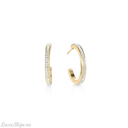 Серьги Coeur de Lion Crystal-Gold 0139/21-1816