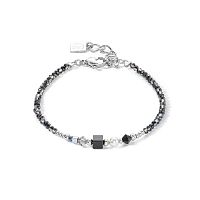 Браслет Coeur de Lion Black-Silver, 4355/30-1317