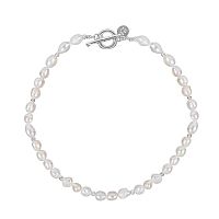 Колье Fiore Luna String of Pearls Сarabiner, BL4507 S