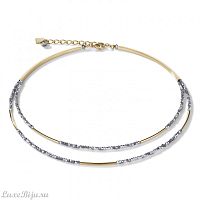 Колье Coeur de Lion Golg-Silver 4998/10-1617