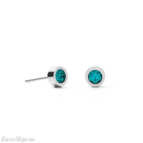Серьги Coeur de Lion Silver Turquoise 0228/21-0547
