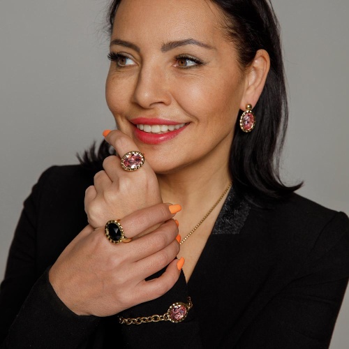 Браслет Qudo TIVOLA UNICA big (S/P) Light rose, 189530 фото 4