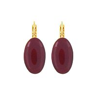 Серьги TARATATA, Magnolia, с цветной смолой, TT-H25-08765-208 коричневый