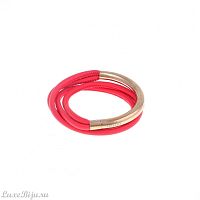 Браслет Qudo Doppio small corallo G 131234 R/G