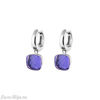 Серьги Qudo Firenze medium orchid 300336 V/S