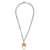 Колье Ciclon, Destiny oro, с кристаллом Swarovski, CN-250804 янтарный
