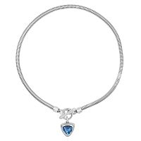 Колье Ciclon, Majestic, с кристаллом Swarovski, CN-251808 синий