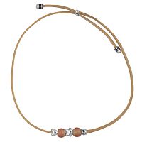 Колье Ciclon, Surtido motive, с муранским стеклом, CN-232800-1 бежевый