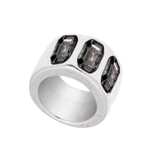 Кольцо VIDDA, Venice, с кристаллами Swarovski, VD22-01267 серый, 16,5