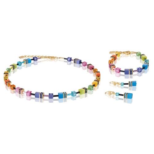 Серьги Coeur de Lion Multicolour Rainbow Gold, 2838/20-1573 фото 11