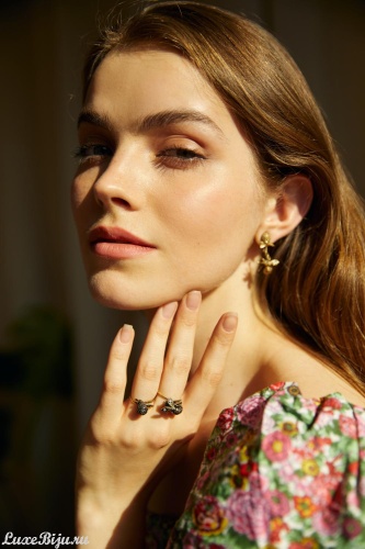 Серьги пусеты Fiore di Firenze OR2104 CRYSTAL фото 11