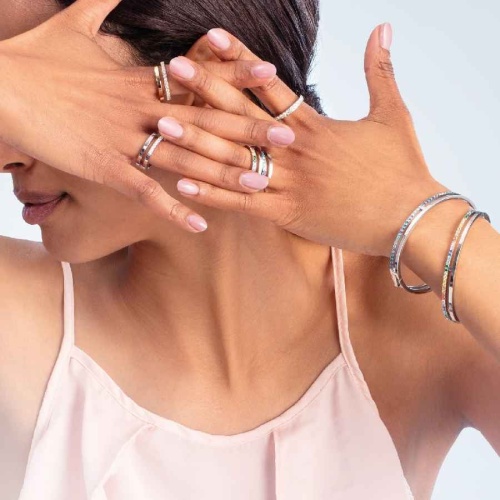 Кольцо Coeur de Lion Multicolour Silver, 0136/40-1517 54 фото 2