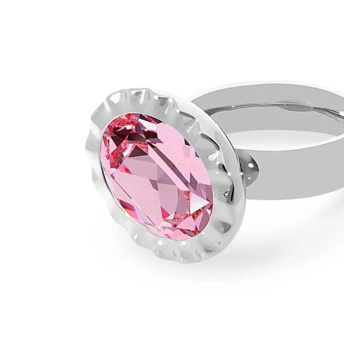 Кольцо Qudo TIVOLA UNICA big (S/P) Light rose 56, 686639 фото 5