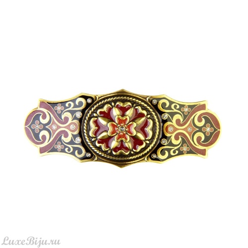 Заколка для волос Clara Bijoux Фиалка G67544 R/BW