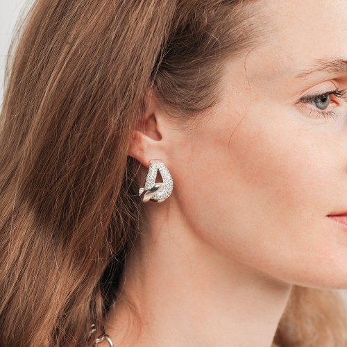 Серьги Fiore Luna, ABE28377-02 S фото 4