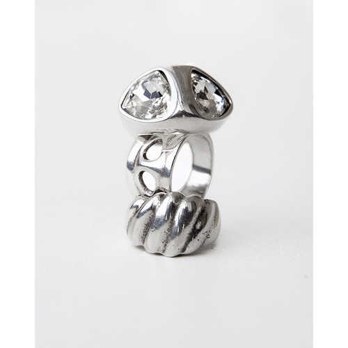 Кольцо Ciclon, Majestic, с кристаллами, CN-251500 хрустальный, 17 фото 2