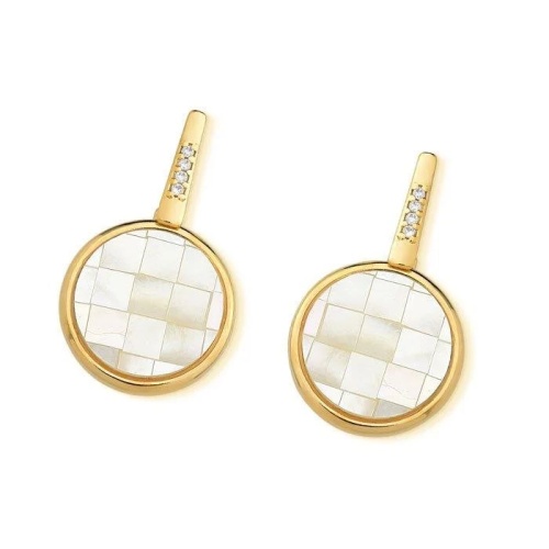 Серьги Possebon Mother Pearl Mosaic, A2954.1 G