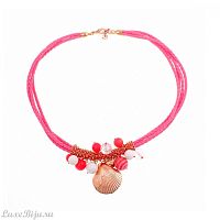 Колье Ester Bijoux Ракушка C765-R BR