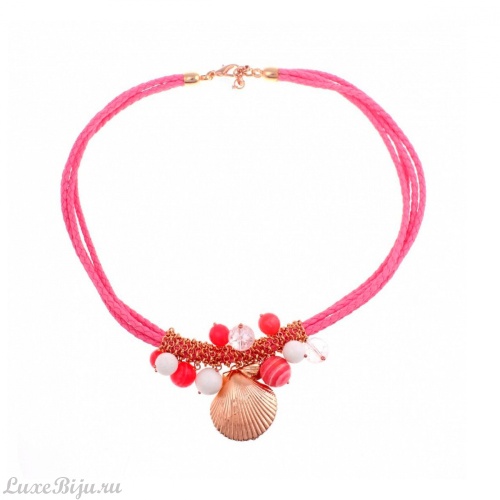 Колье Ester Bijoux Ракушка C765-R BR