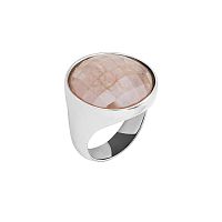 Кольцо Possebon  quartz rose 17.2 мм, K1155.9/17.2 R/S