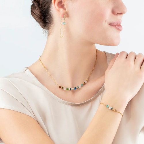 Серьги Coeur de Lion Multicolour Gold, 5076/21-1516 фото 6