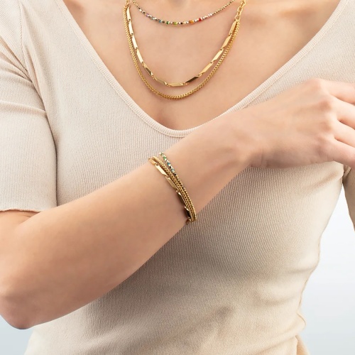 Браслет Coeur de Lion Gold, 0801/30-1600 фото 4