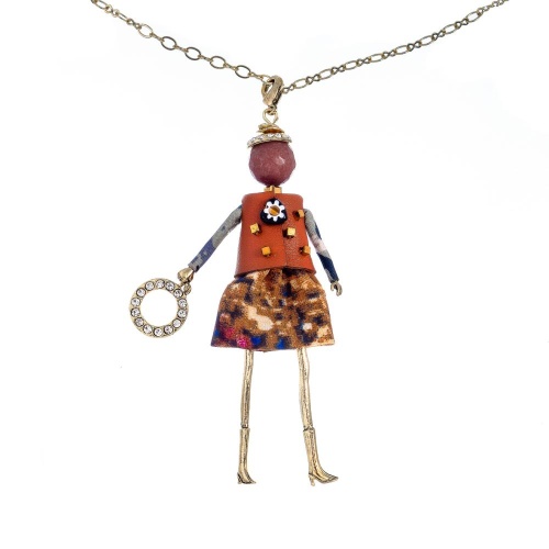 Подвеска Miamelie, кукла Шейлин, MiA-2604-CL8890 золотистый