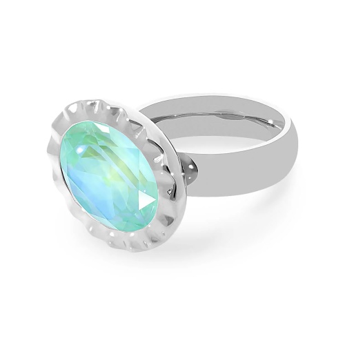 Кольцо Qudo TIVOLA UNICA Big S Silky Sage Delite 56 фото 6