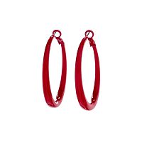 Серьги Moon Paris, Ringo, конго с цветной эмалью, MR-26.01-053 красный