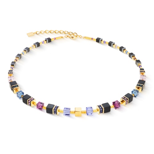 Колье Coeur de Lion Black-Purple, 3043/10-1308