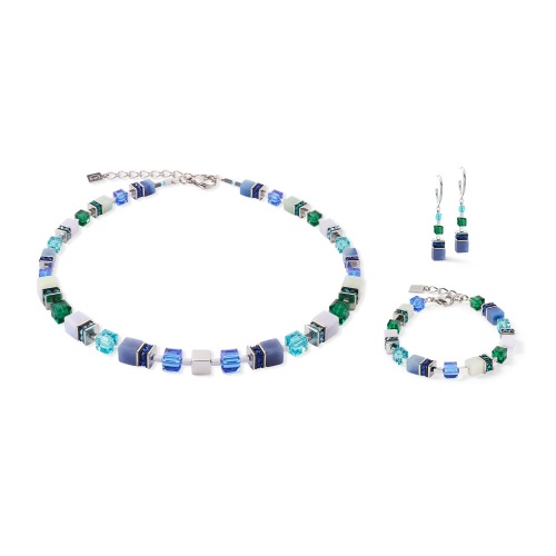 Серьги Coeur de Lion Blue-Green, 3039/21-0705 фото 5